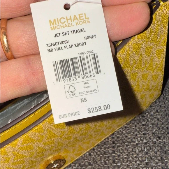 Michael Kors Mustard Yellow Crossbody - Picture 10 of 13